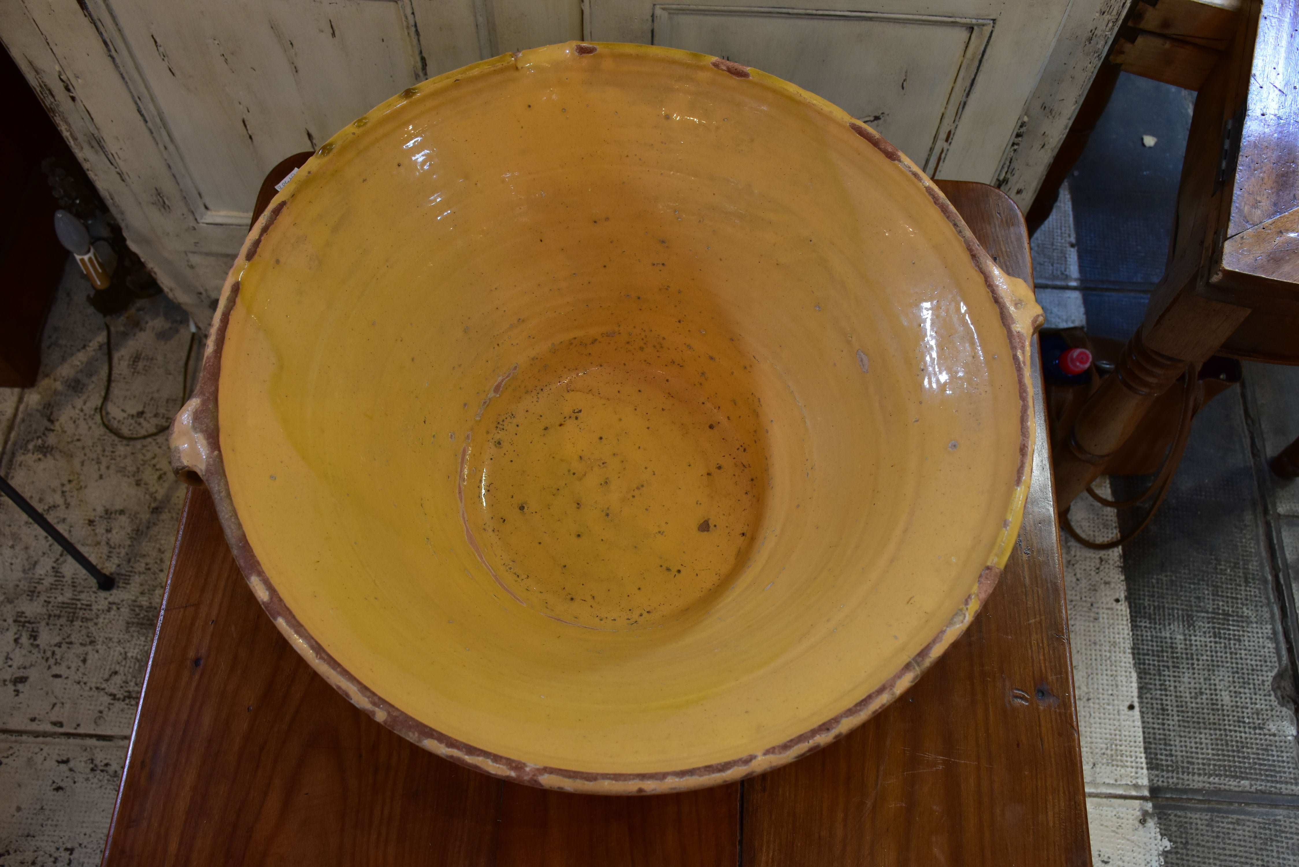 19th century French preserving bowl for fruit confit