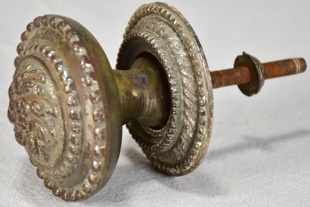 Timeworn Patina Bronze Front Door Knob