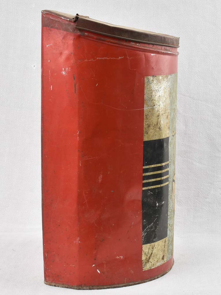 Antique Cafca branded coffee storage