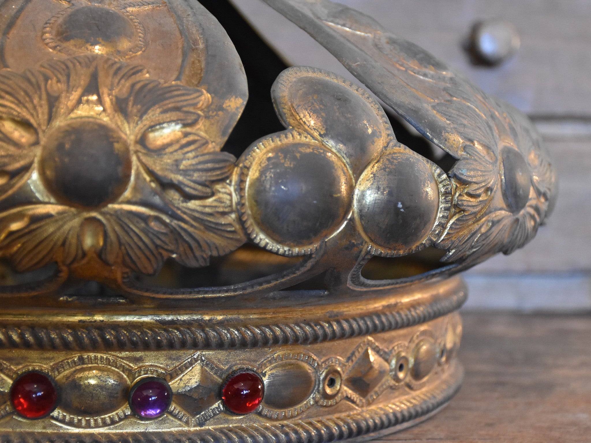 Oversized 18th century crown