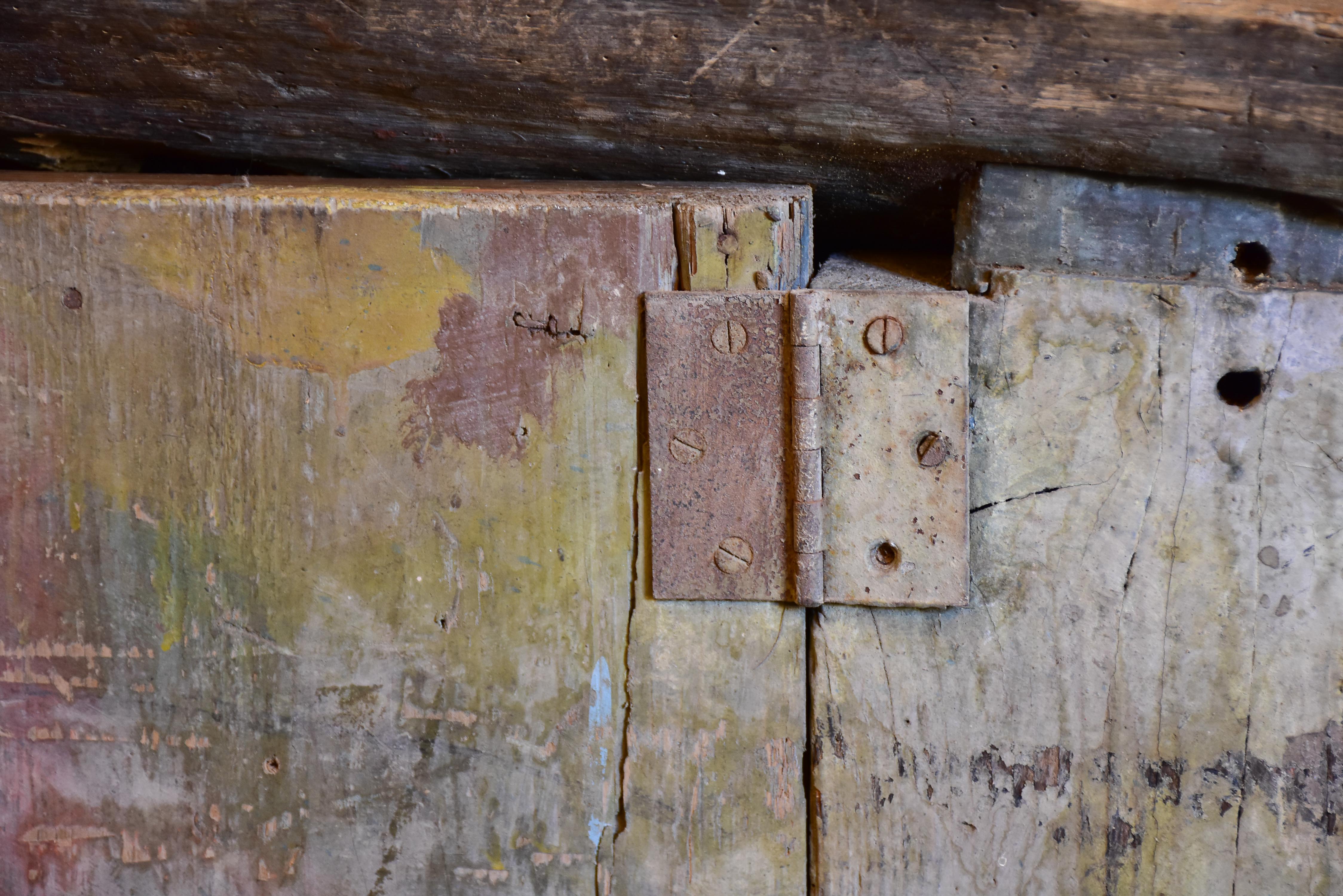 Rustic artist’s workbench from the 1900’s