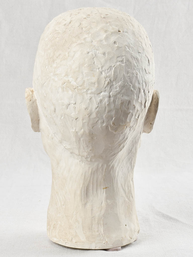 Vintage plaster male bust, Spinelli 13"