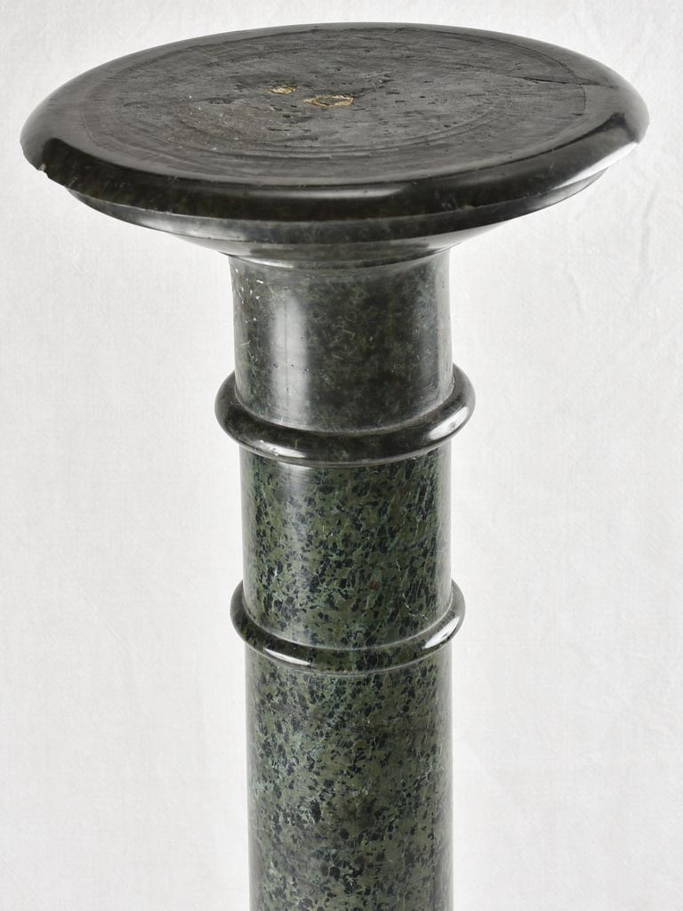 Green Marble Column Pedestal 42¼"