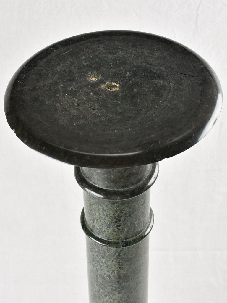 Green Marble Column Pedestal 42¼"