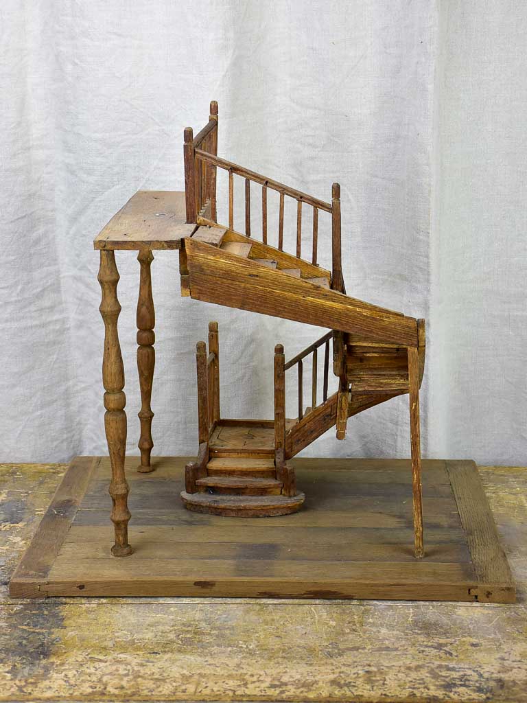 Antique miniature staircase