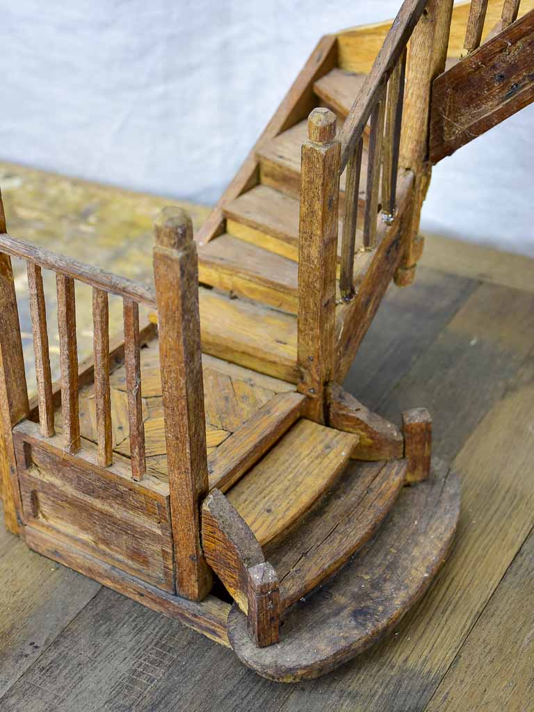 Antique miniature staircase