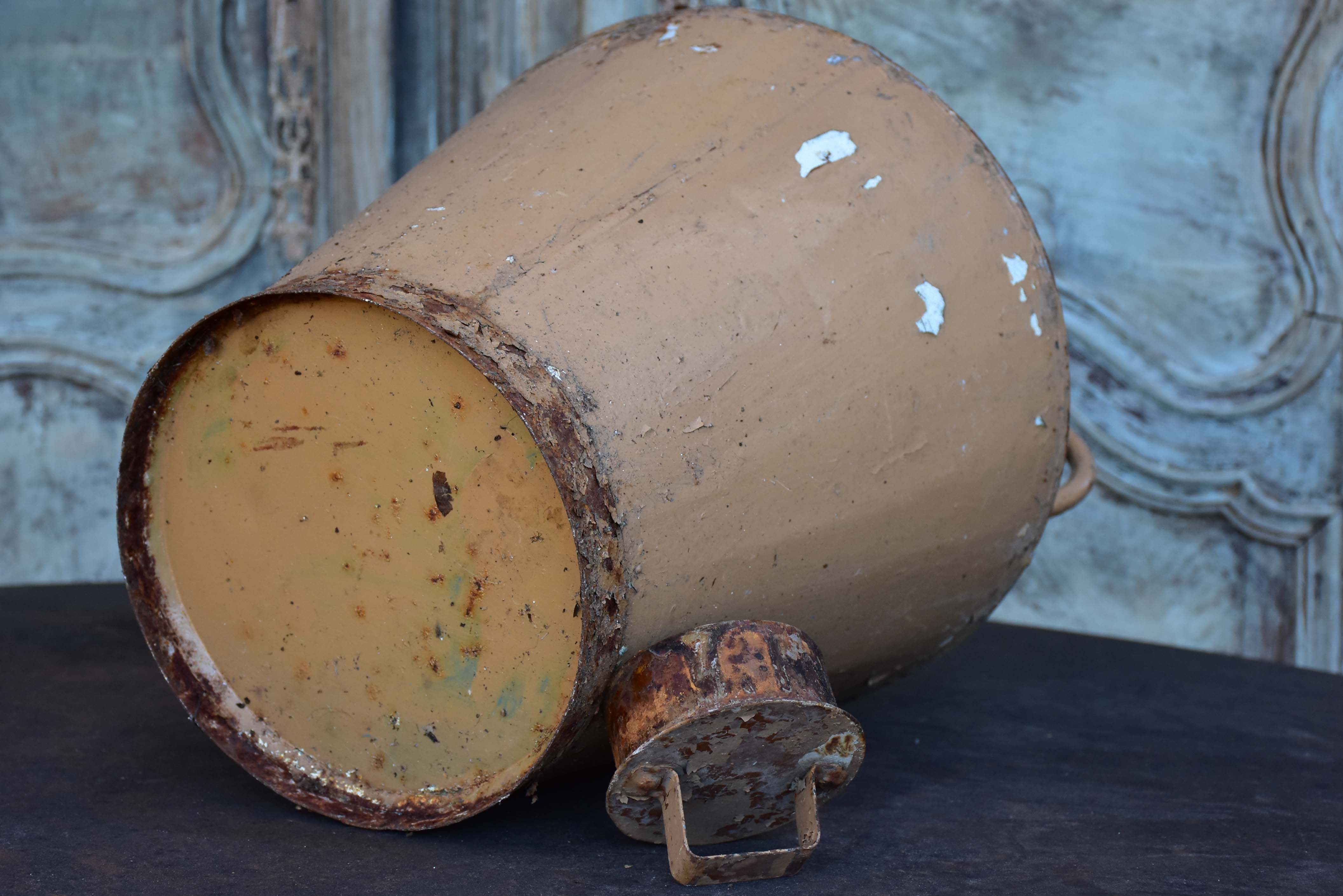 Antique Spanish olive oil jar