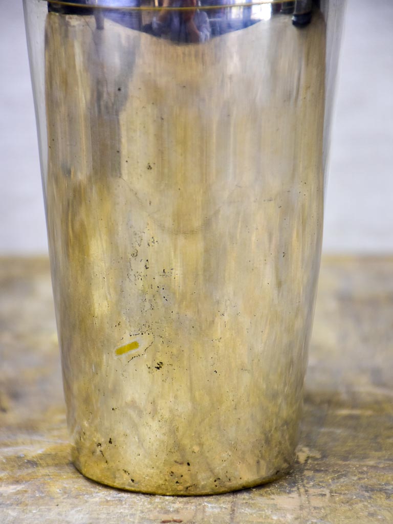 1930's French silver-plate cocktail shaker