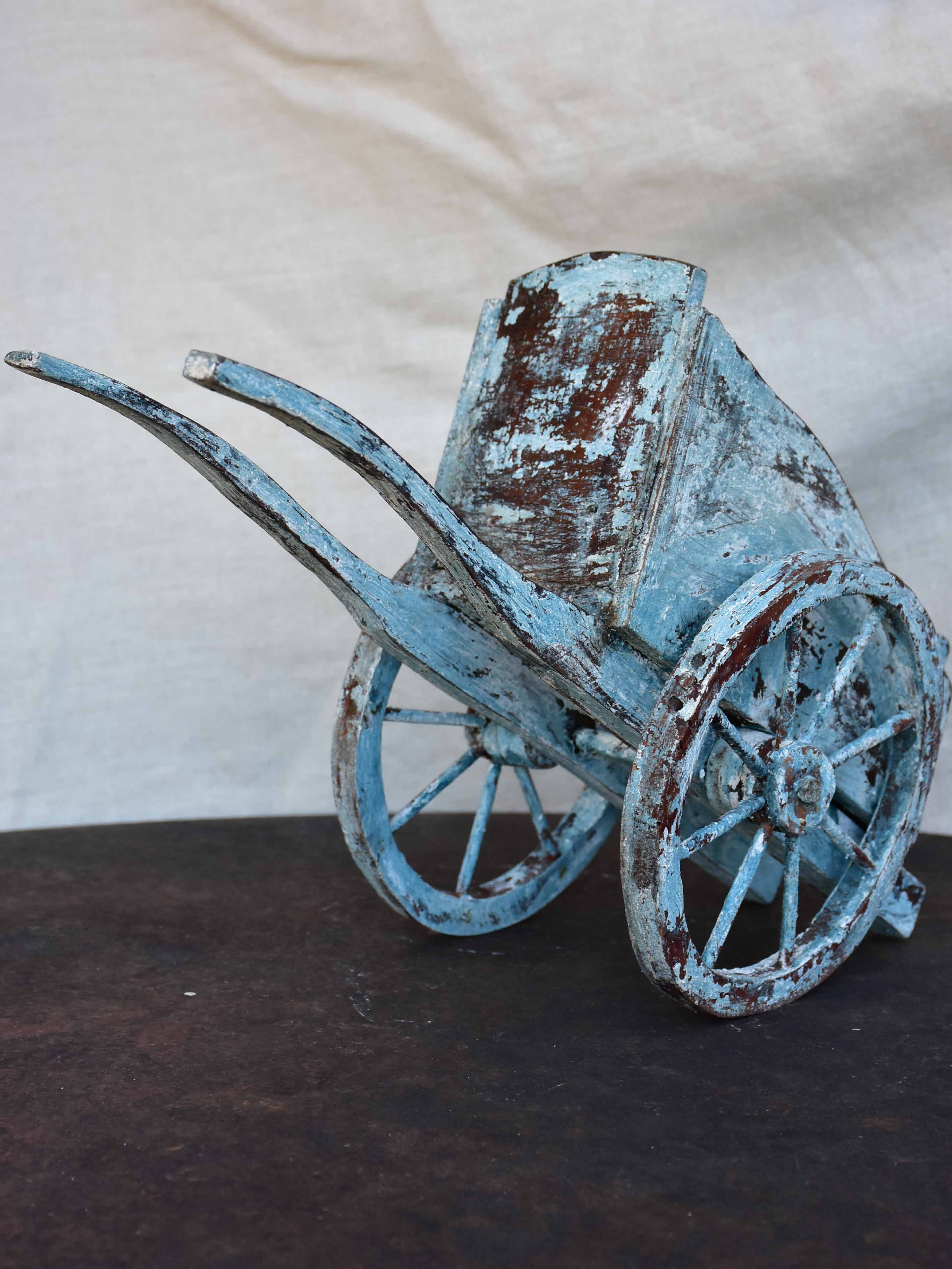 Antique French miniature cart