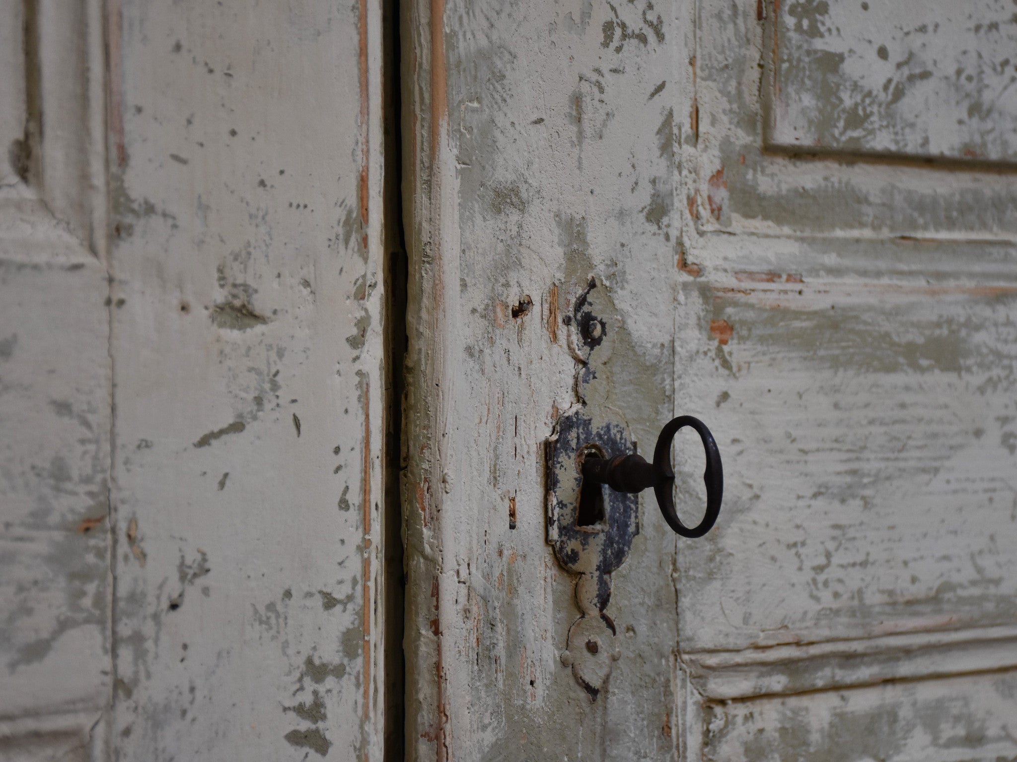 Antique French country armoire