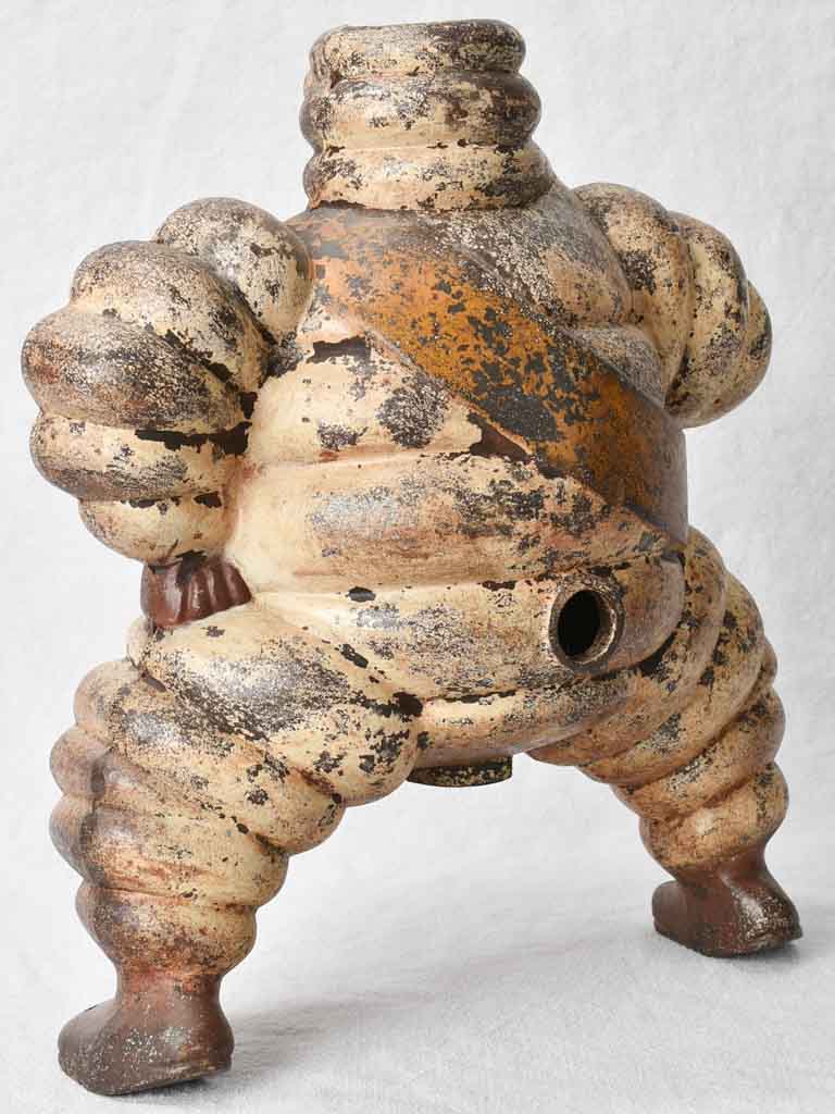 Large bibendum Michelin man, cast iron 14½"