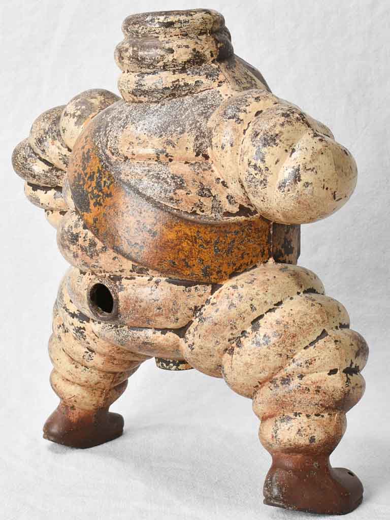 Large bibendum Michelin man, cast iron 14½"