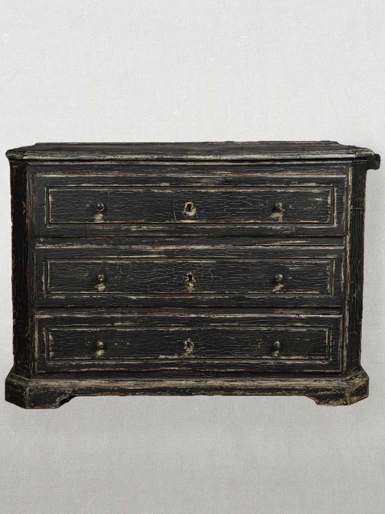 19th-century 3 Drawer Dresser 48½"