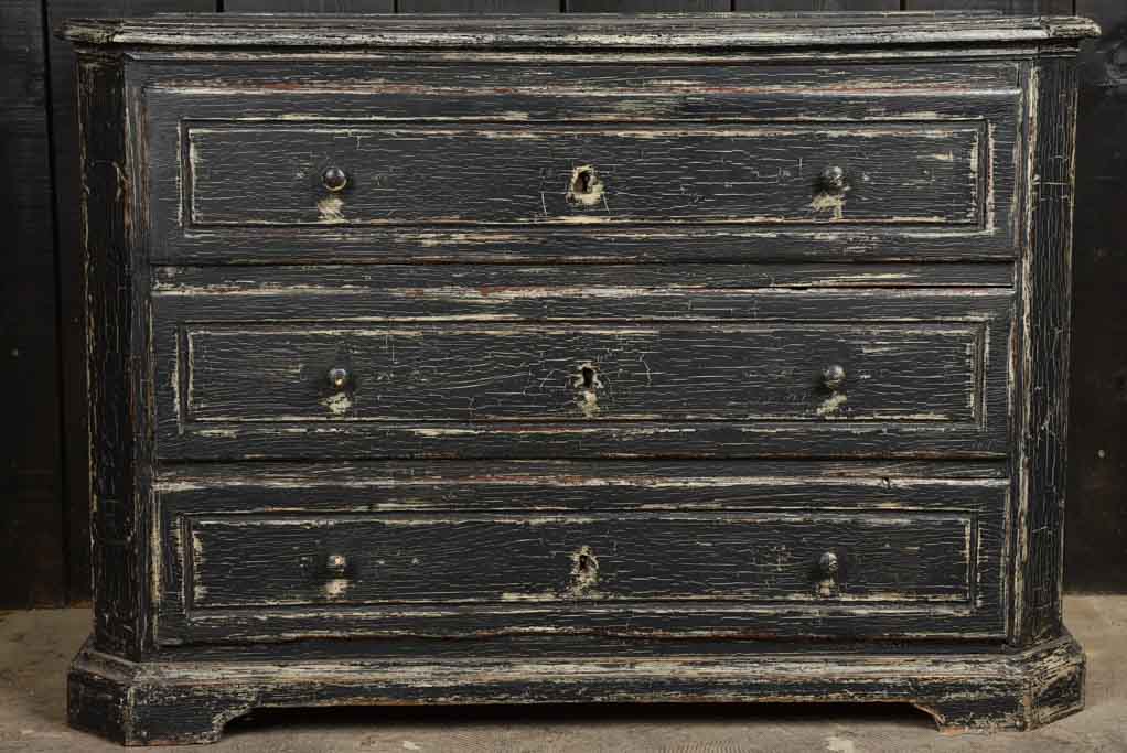 19th-century 3 Drawer Dresser 48½"