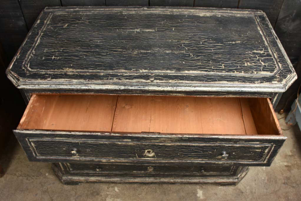 19th-century 3 Drawer Dresser 48½"