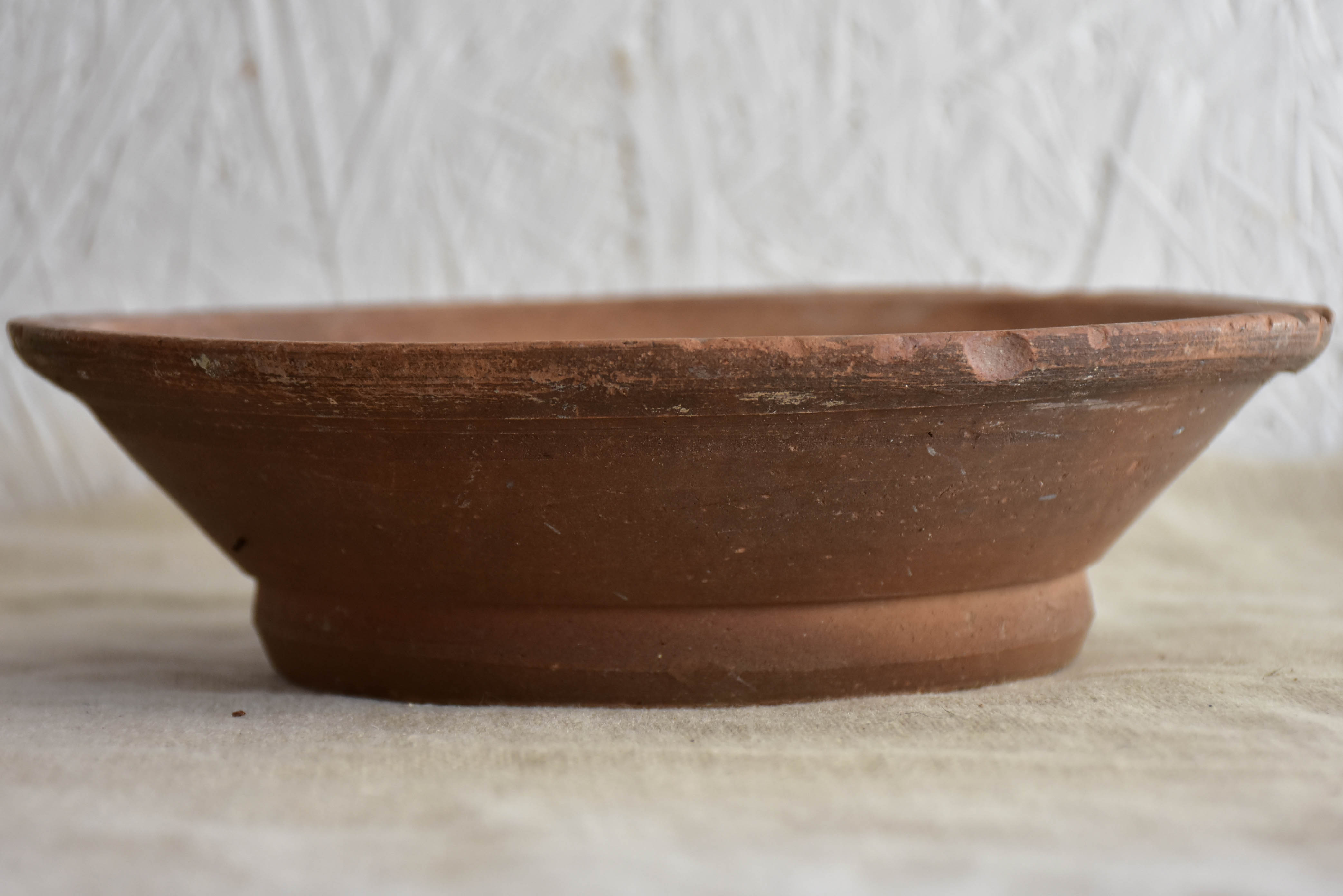 Antique French terracotta pigeon's nests