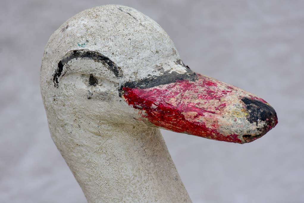 1960's swan garden planter - French