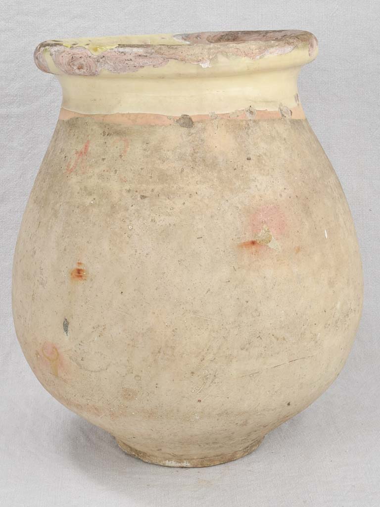 Medium 19th-century olive jar 20"