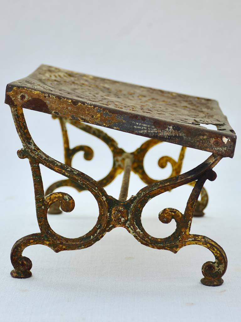 19th Century French garden footrest