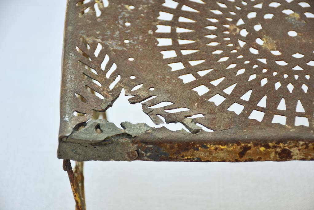 19th Century French garden footrest