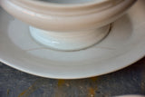 Vintage French sauce dish with lid