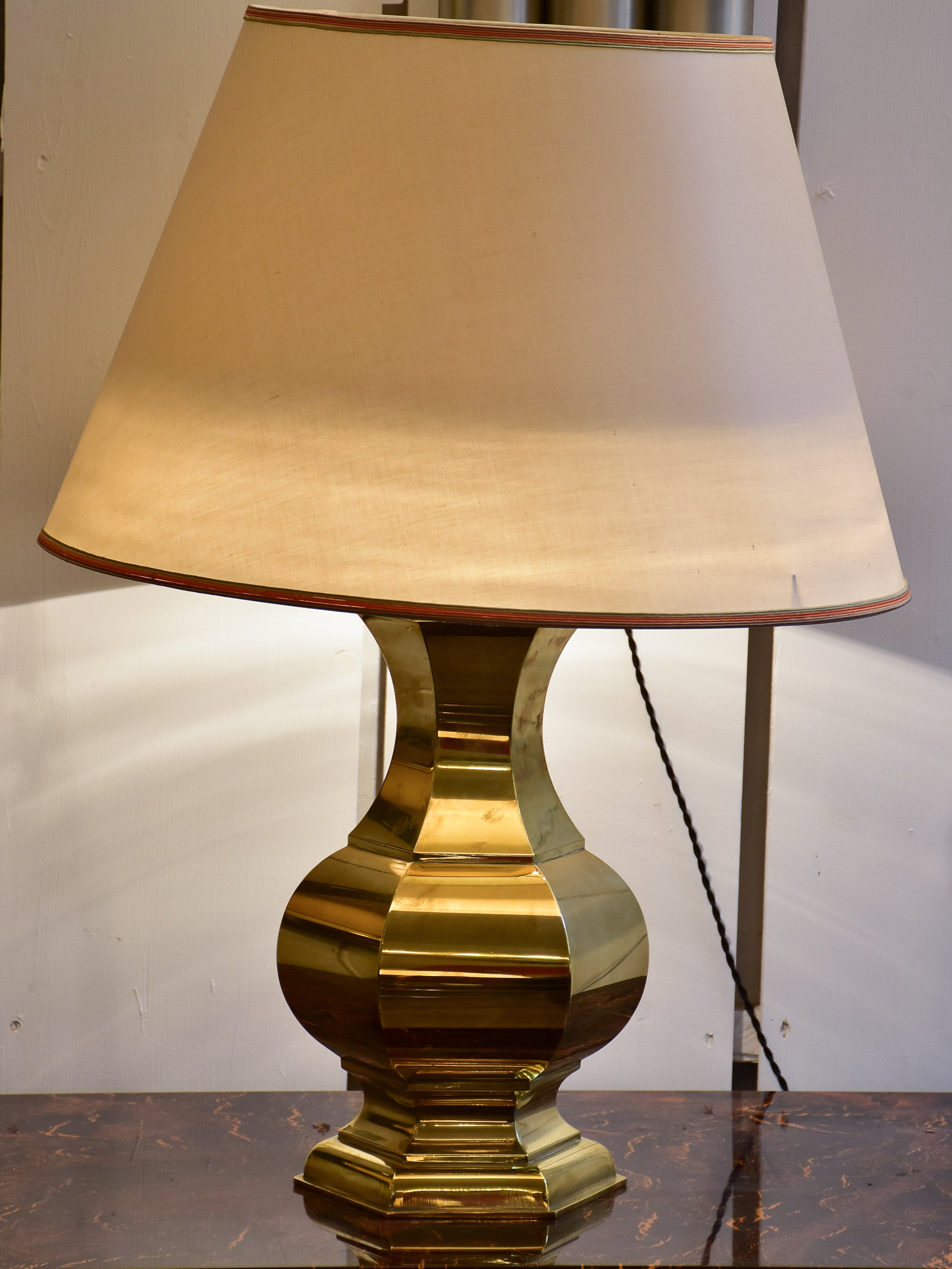 Pair of very large table lamps from the 1970's