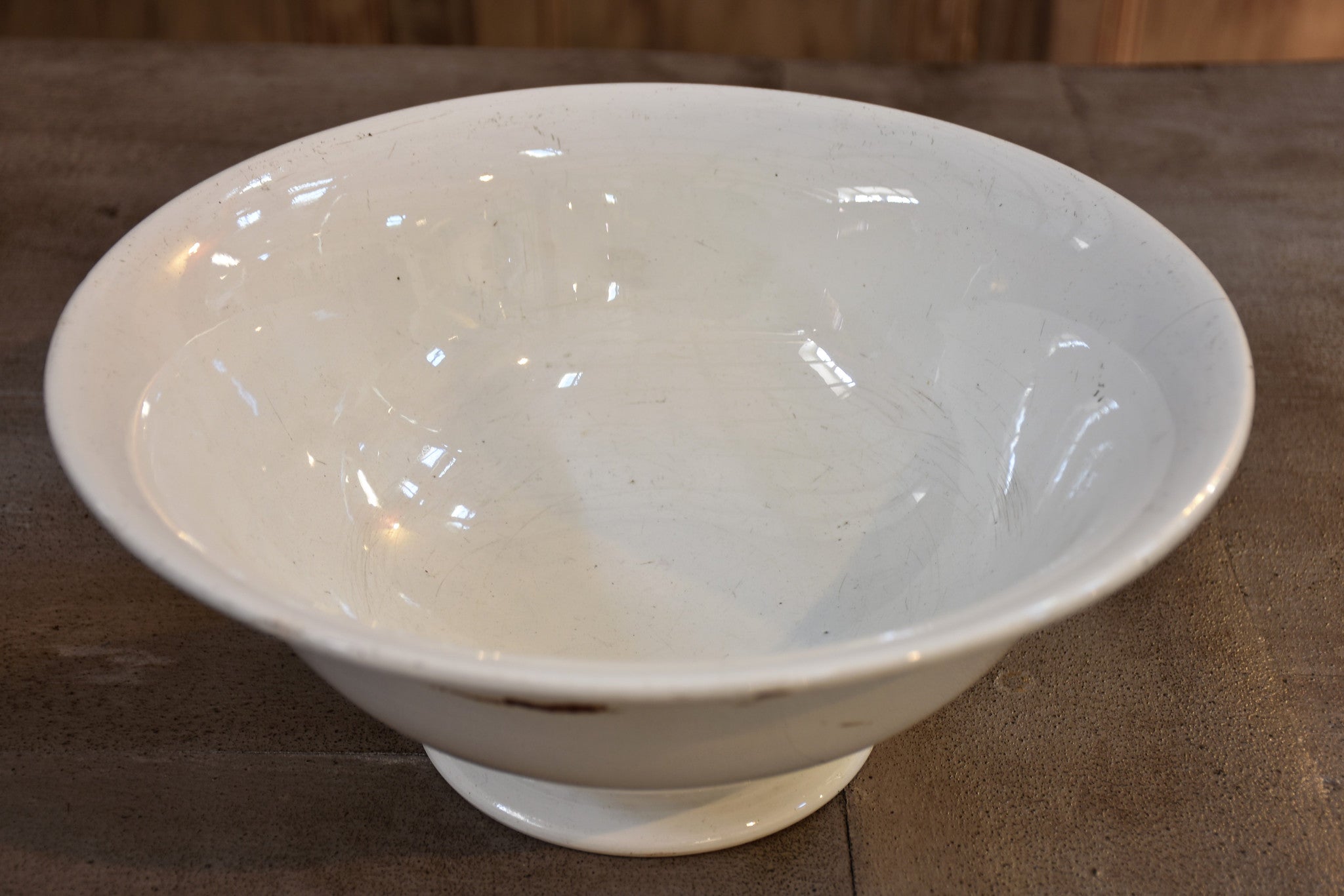 Late 19th century French ironstone bowl