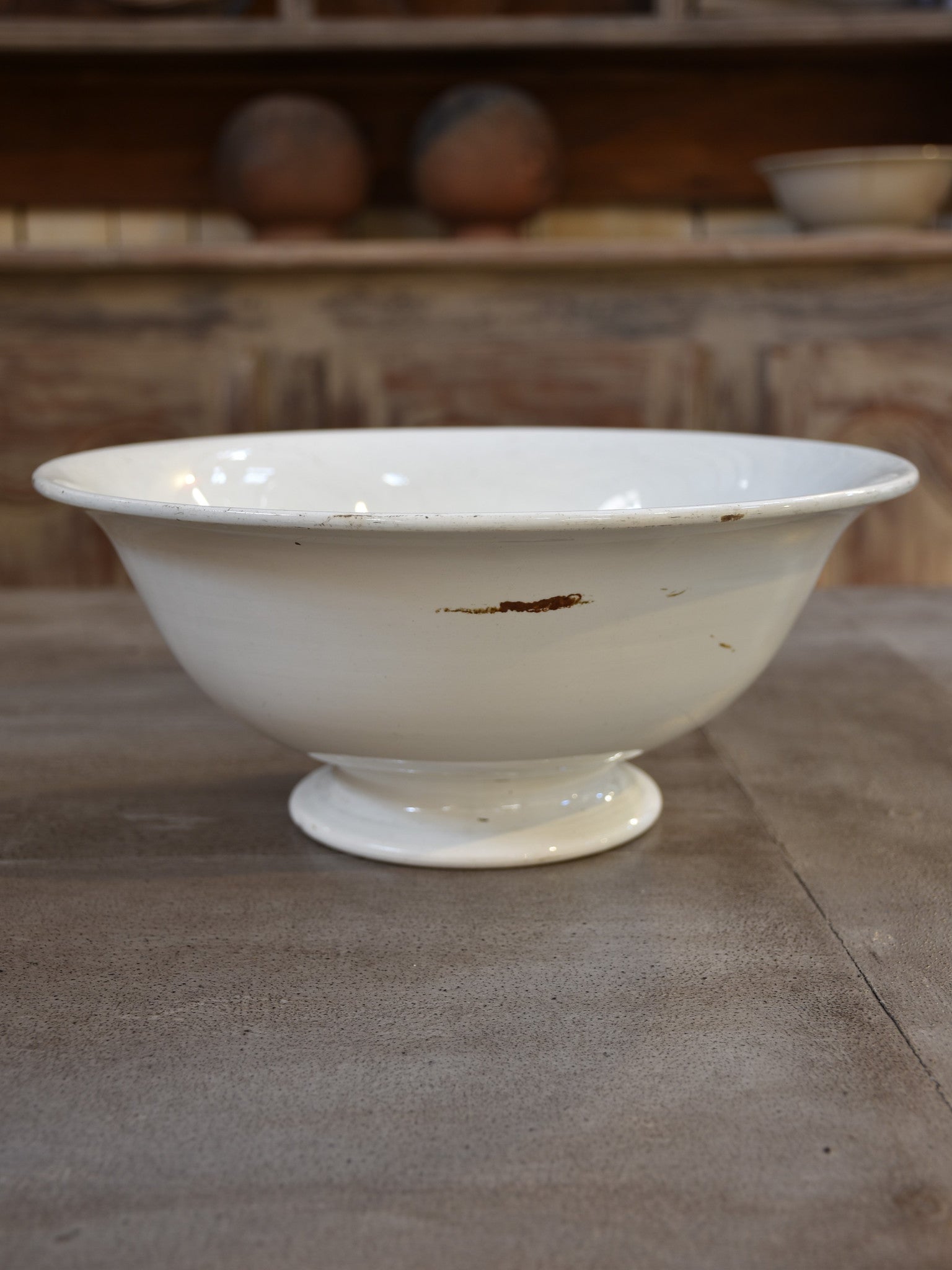 Late 19th century French ironstone bowl