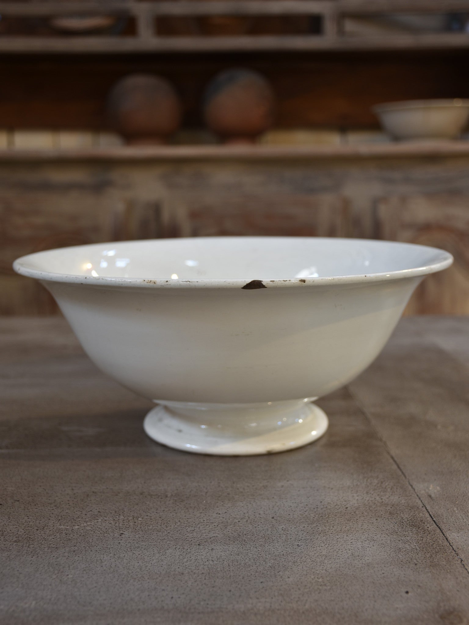 Late 19th century French ironstone bowl