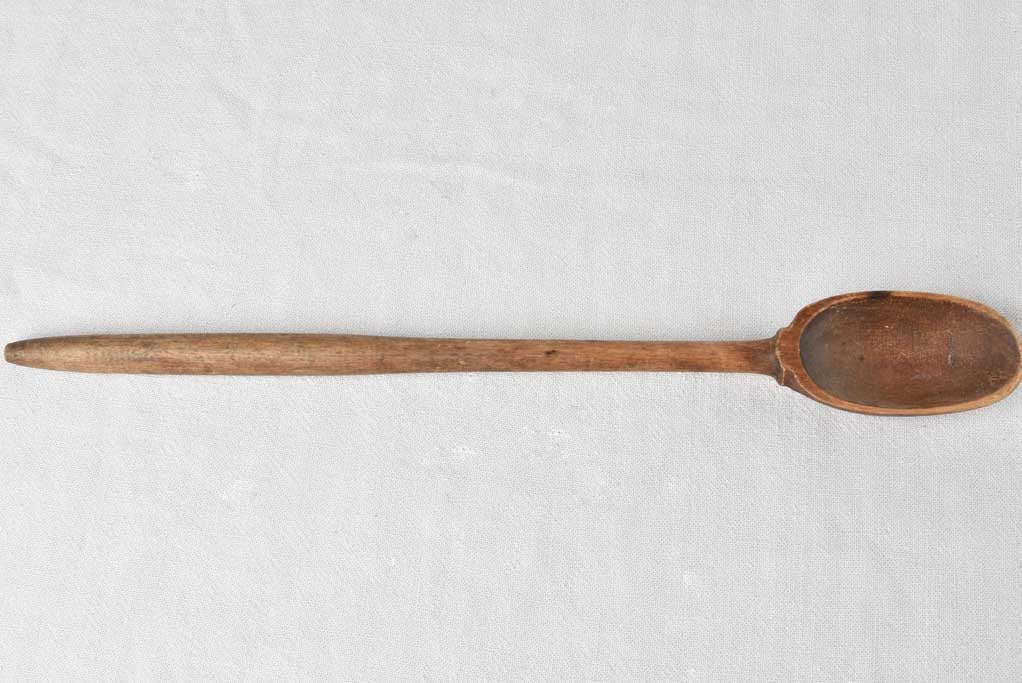 19th century wooden spoon 20"