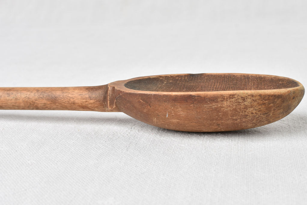 19th century wooden spoon 20"