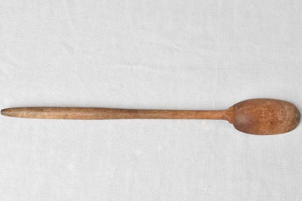 19th century wooden spoon 20"