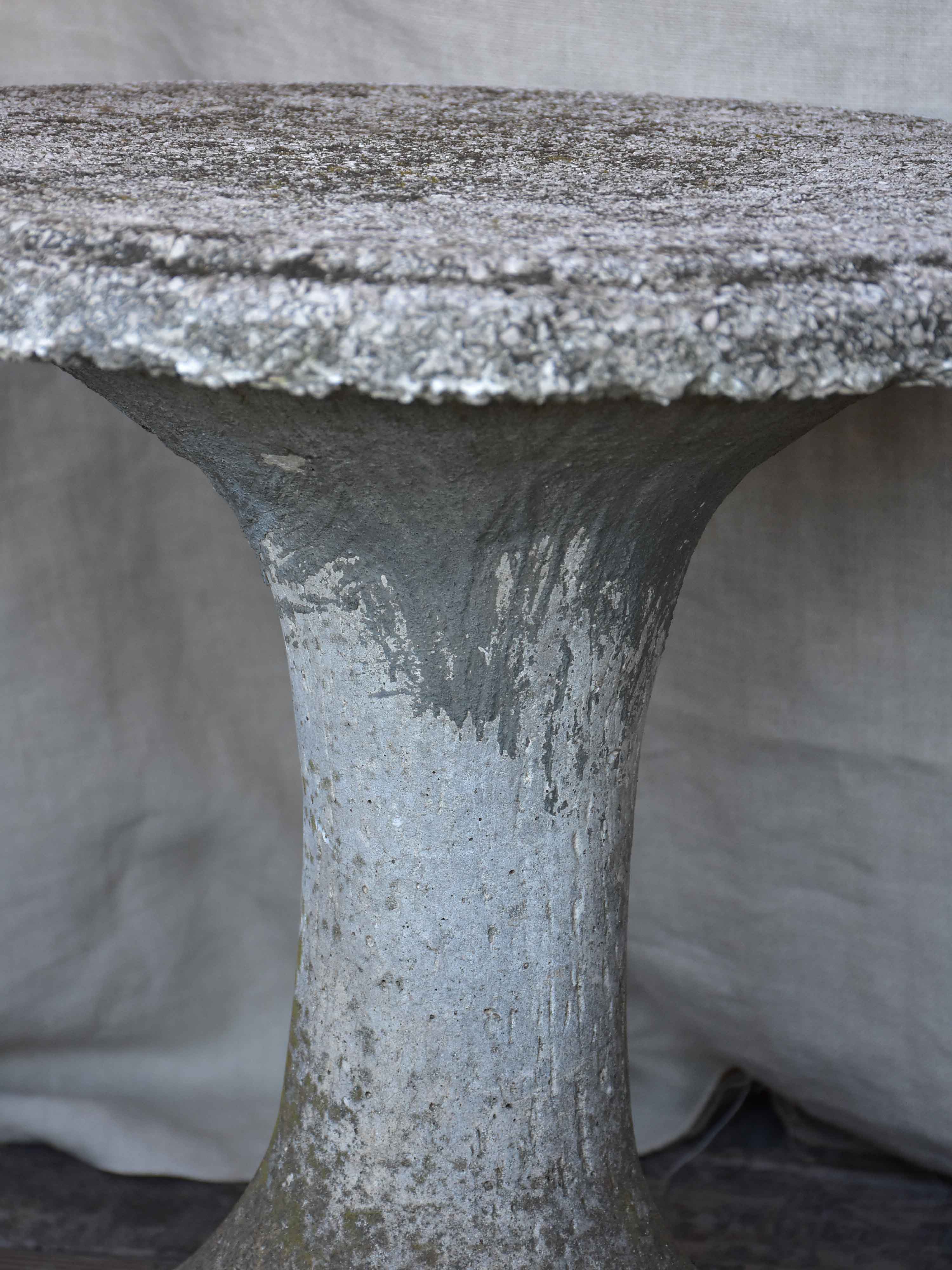 A pair of vintage Italian garden stools