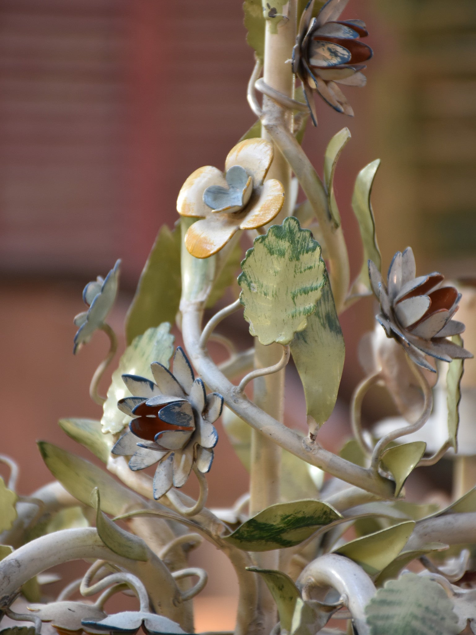 French lustre with flowers – circa 1950’s