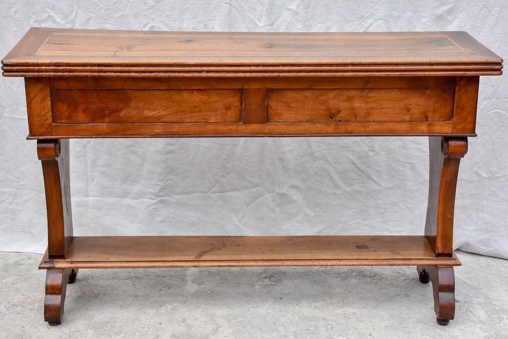 19th Century Louis Philippe serving table - walnut 57"