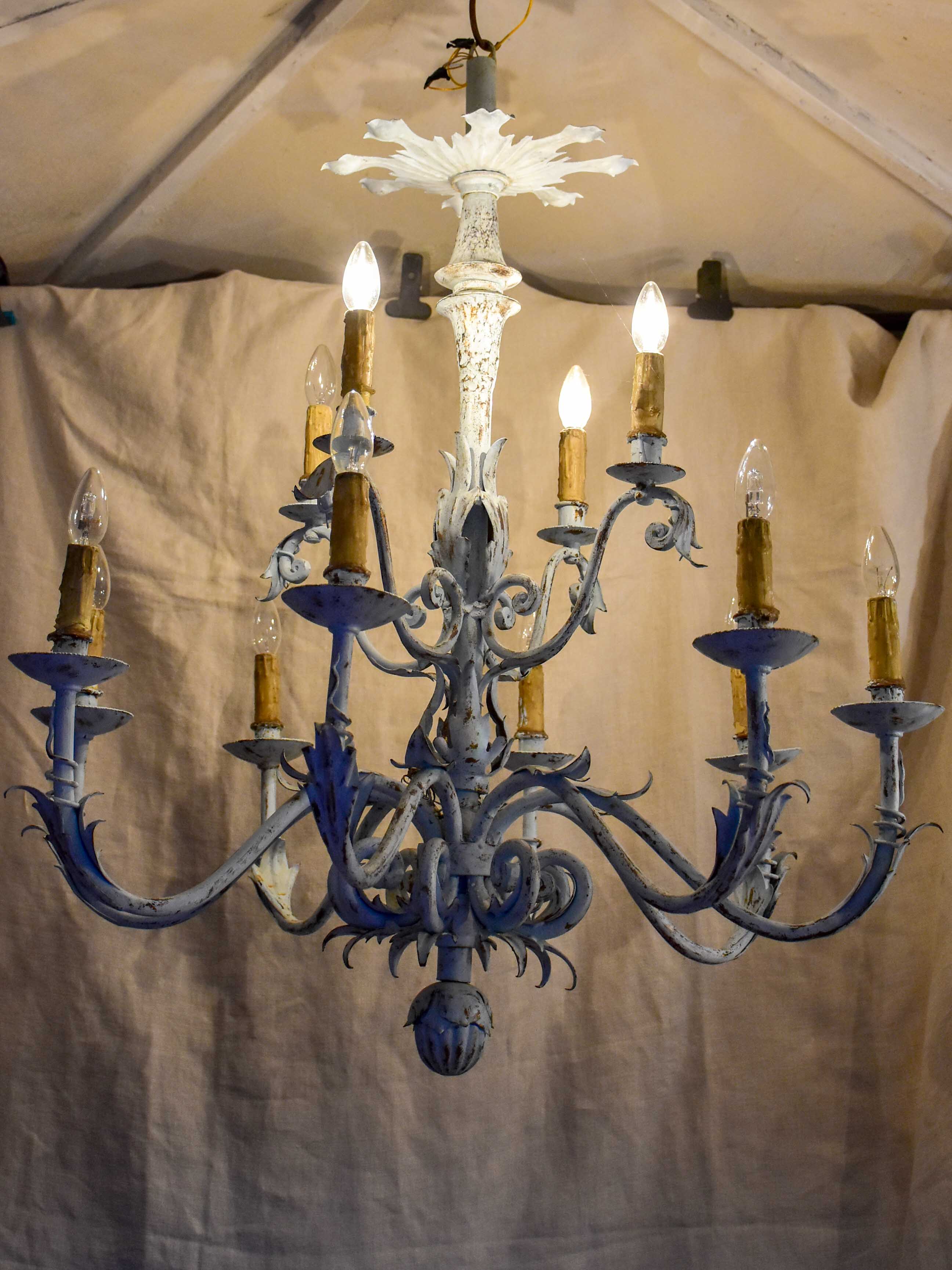 Large Italian chandelier from the 1940's