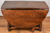 17th century French gate leg oval table