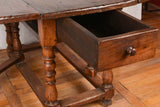 17th century French gate leg oval table