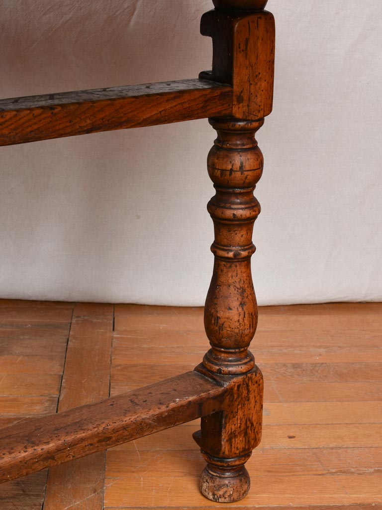 17th century French gate leg oval table