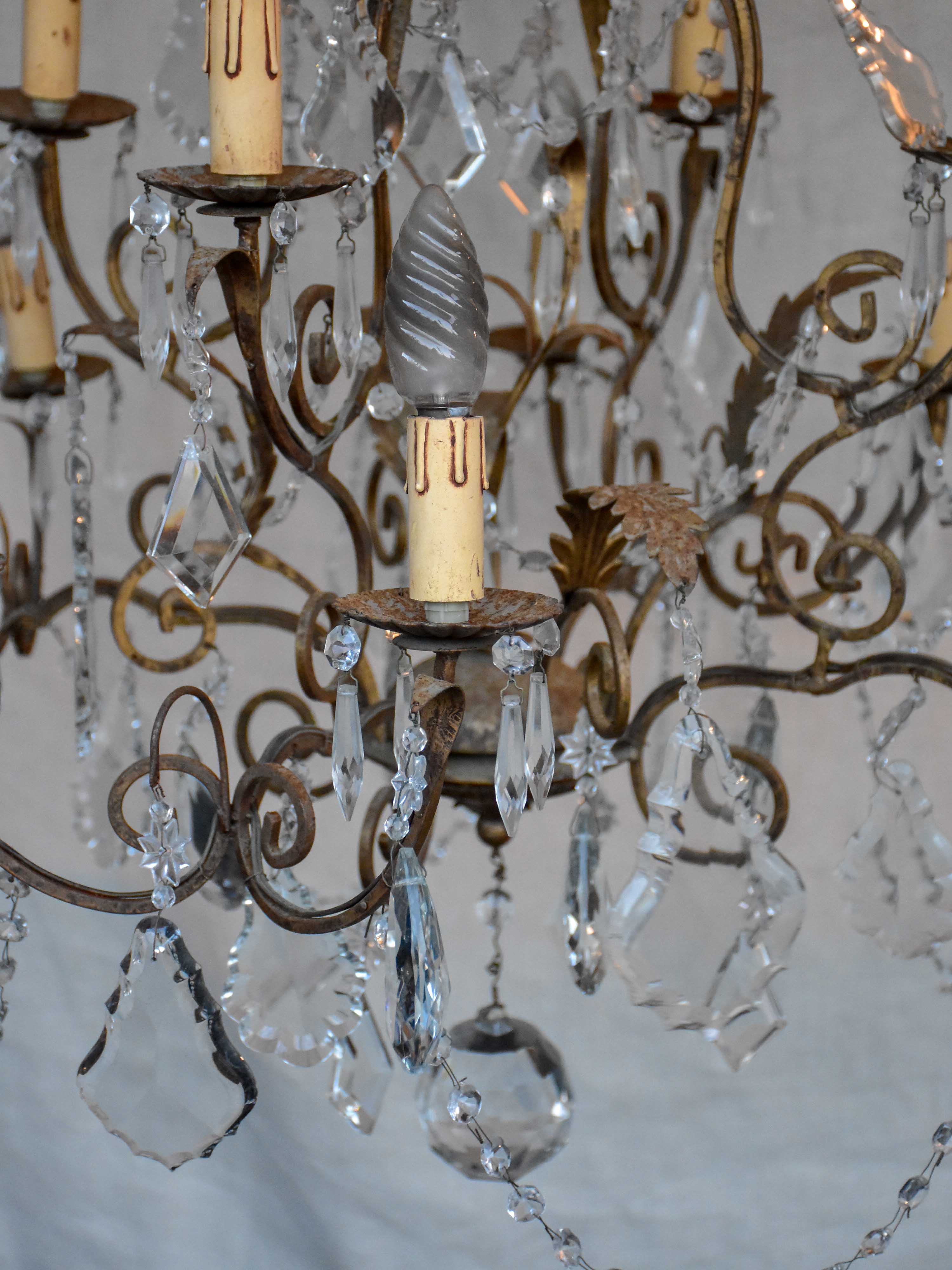 Vintage Italian chandelier - medium