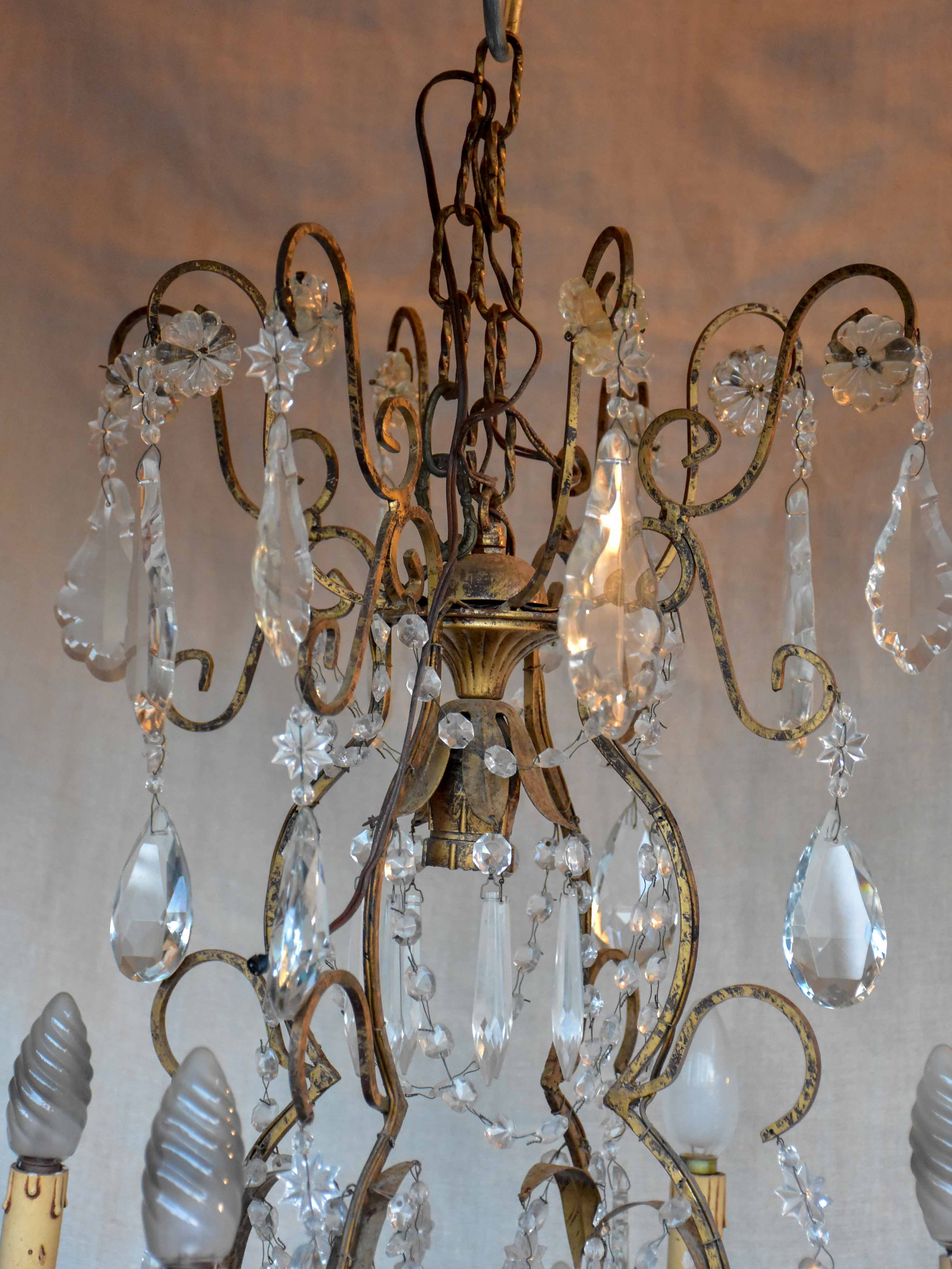 Vintage Italian chandelier - medium