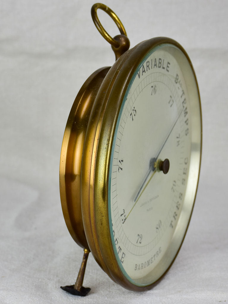 Antique French barometer 8¼"