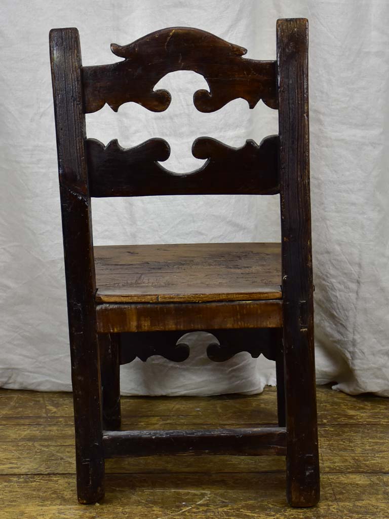 18th Century Alsatian chair