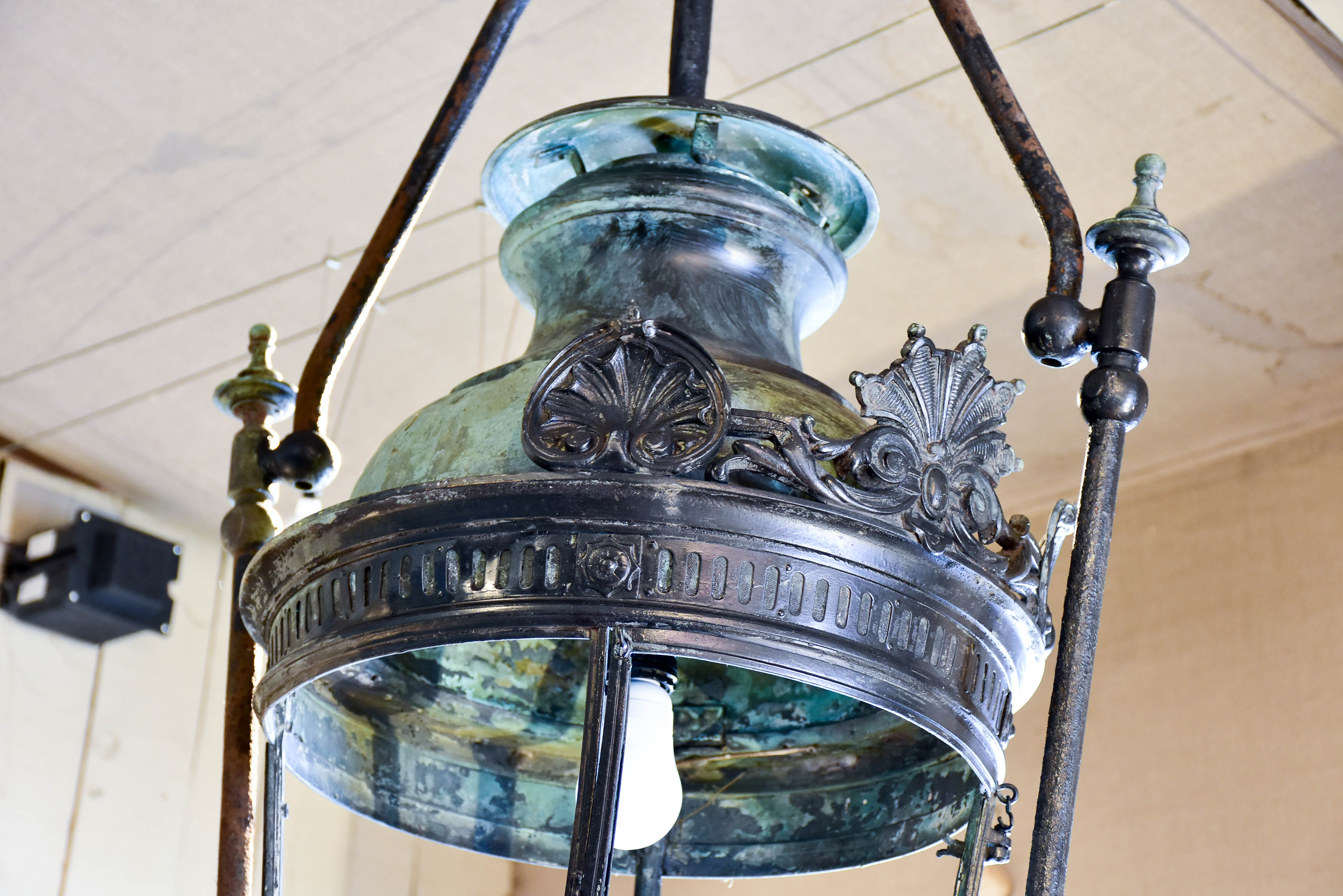 Very large 19th century French lantern