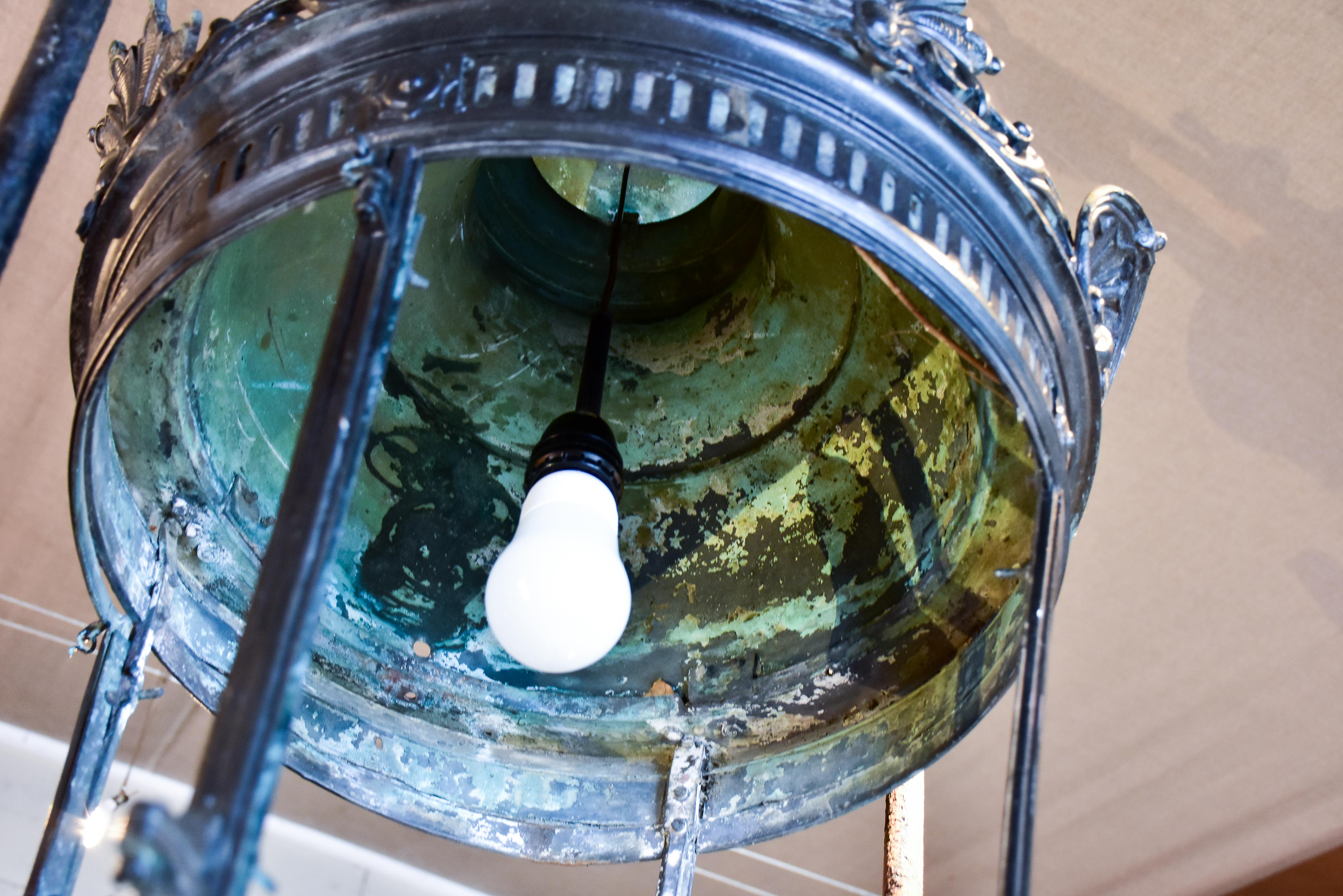 Very large 19th century French lantern