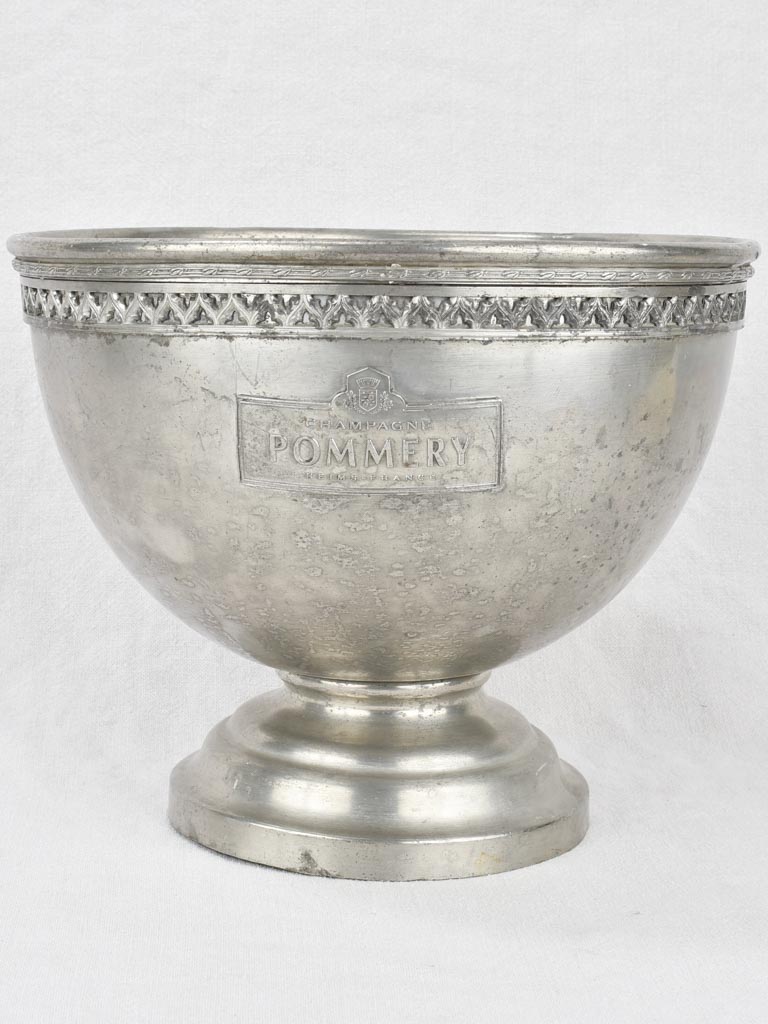 Vintage French Pommery champagne bucket 13"