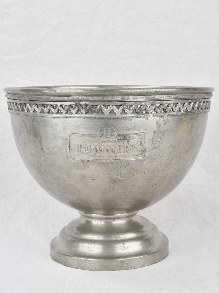 Vintage French Pommery champagne bucket 13"