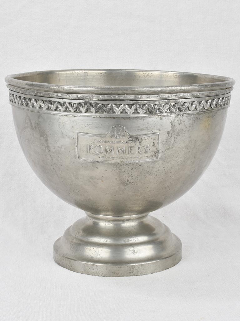 Vintage French Pommery champagne bucket 13"