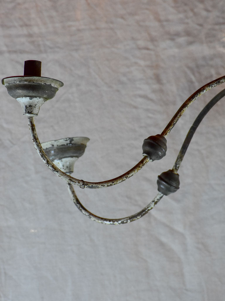 Antique French candle chandelier