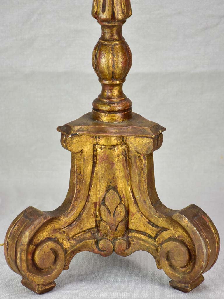 Italian Origin Superb Candlestick Lamp Base